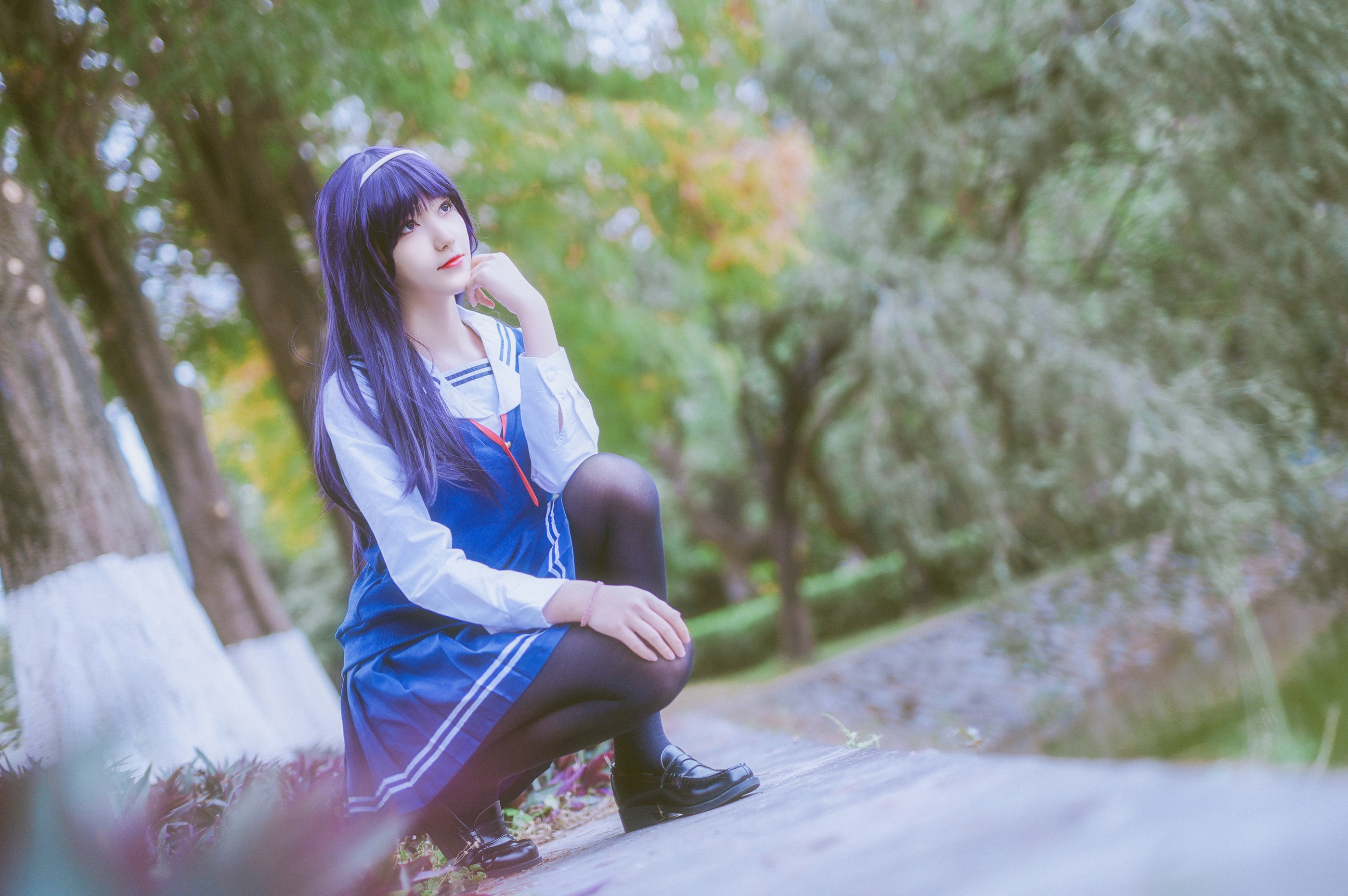 南桃Momoko - NO.044 诗羽制服 [6P]-XikXak
